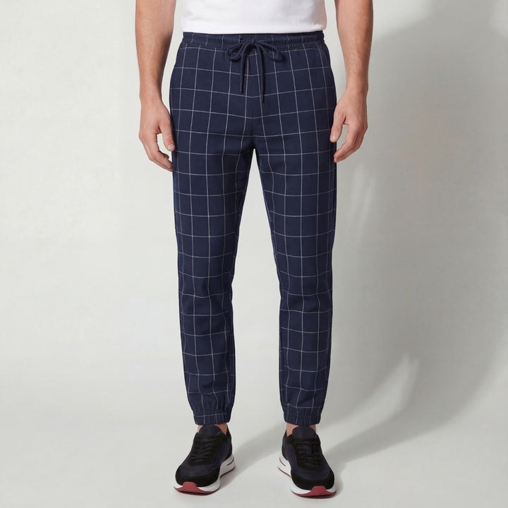 Riche | Karierte Herrenhose aus Baumwolle