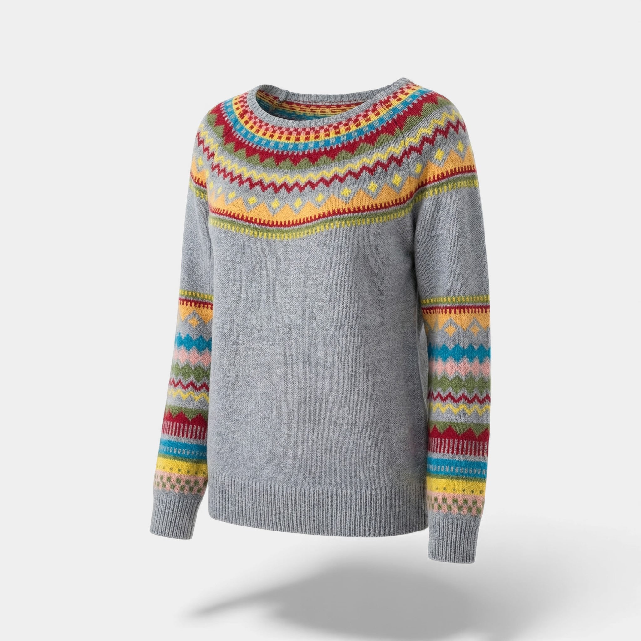 Riche | Pull femme col rond en maille