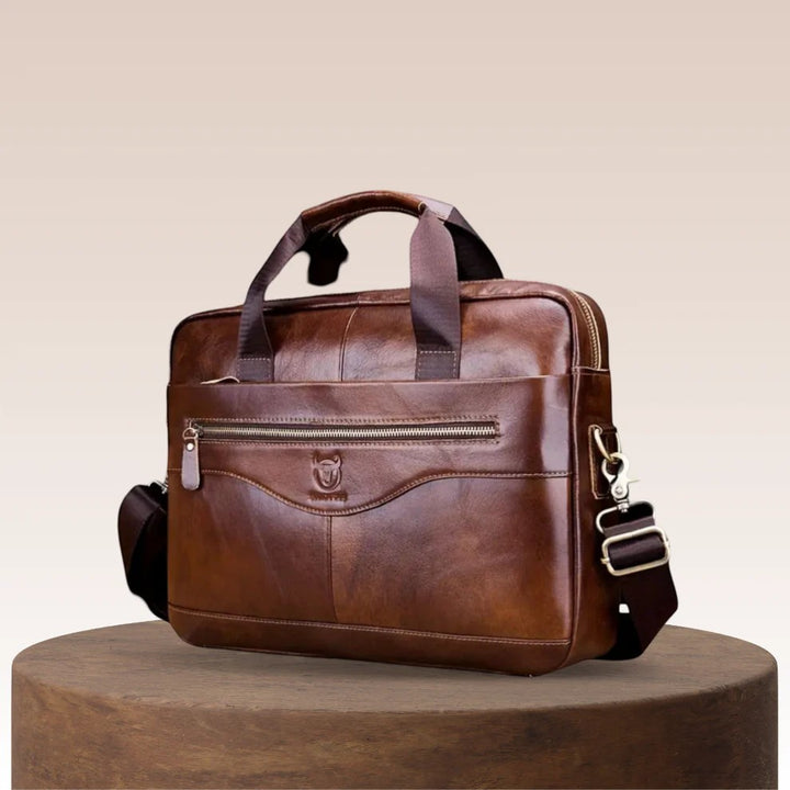 Riche | Herre-messengerbag i oksekind