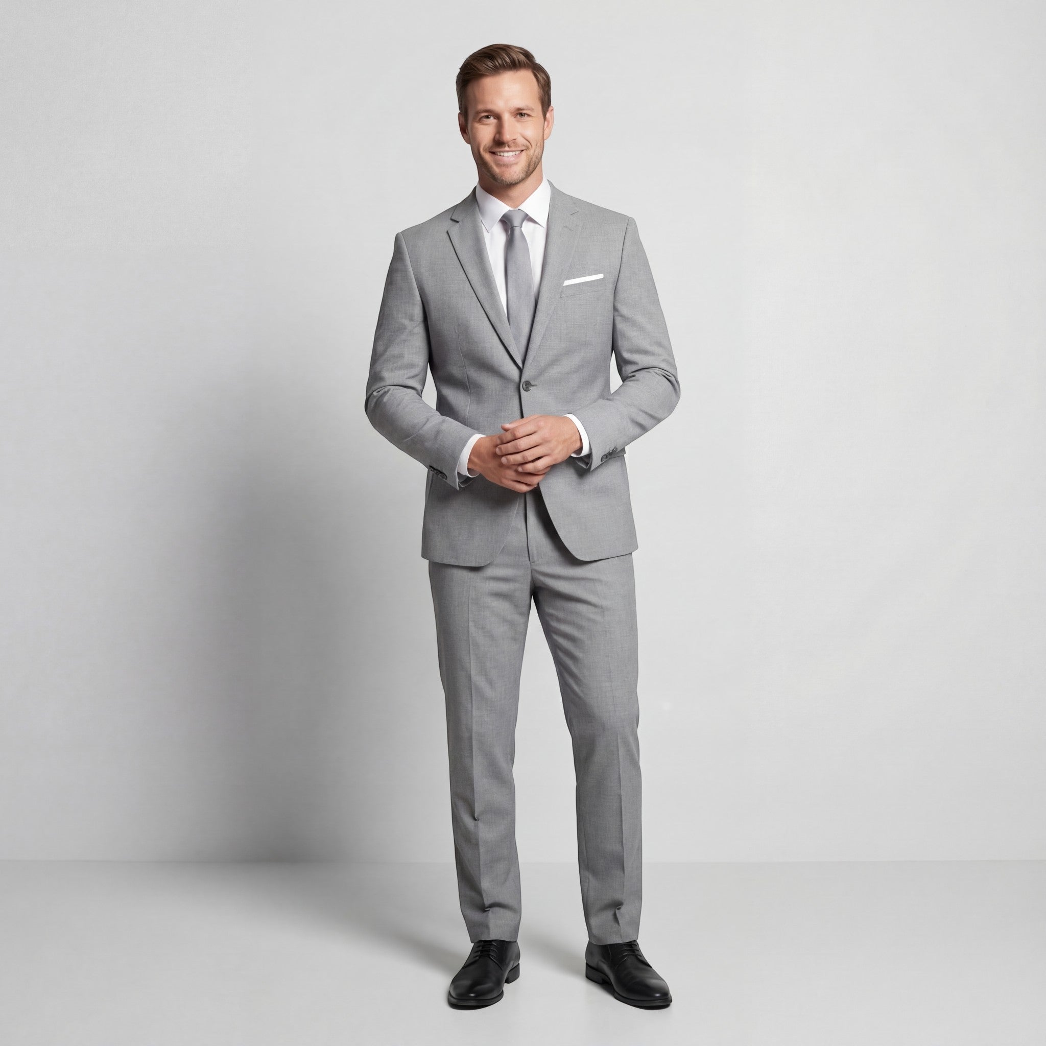Riche | Ensemble tailleur en laine mélangée homme