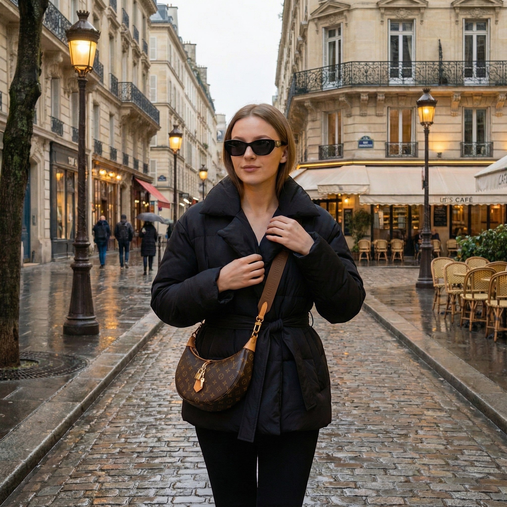 Riche | Veste femme en coton à lacets