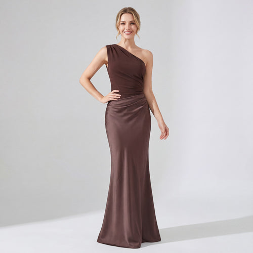 Riche | Robe fourreau en satin femme