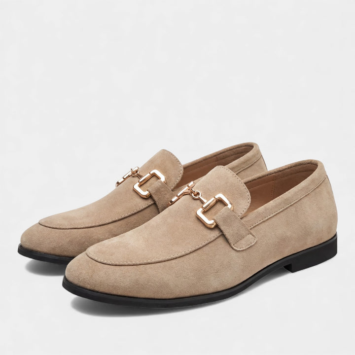 Mocassins en cuir pour homme – Boucle métallique