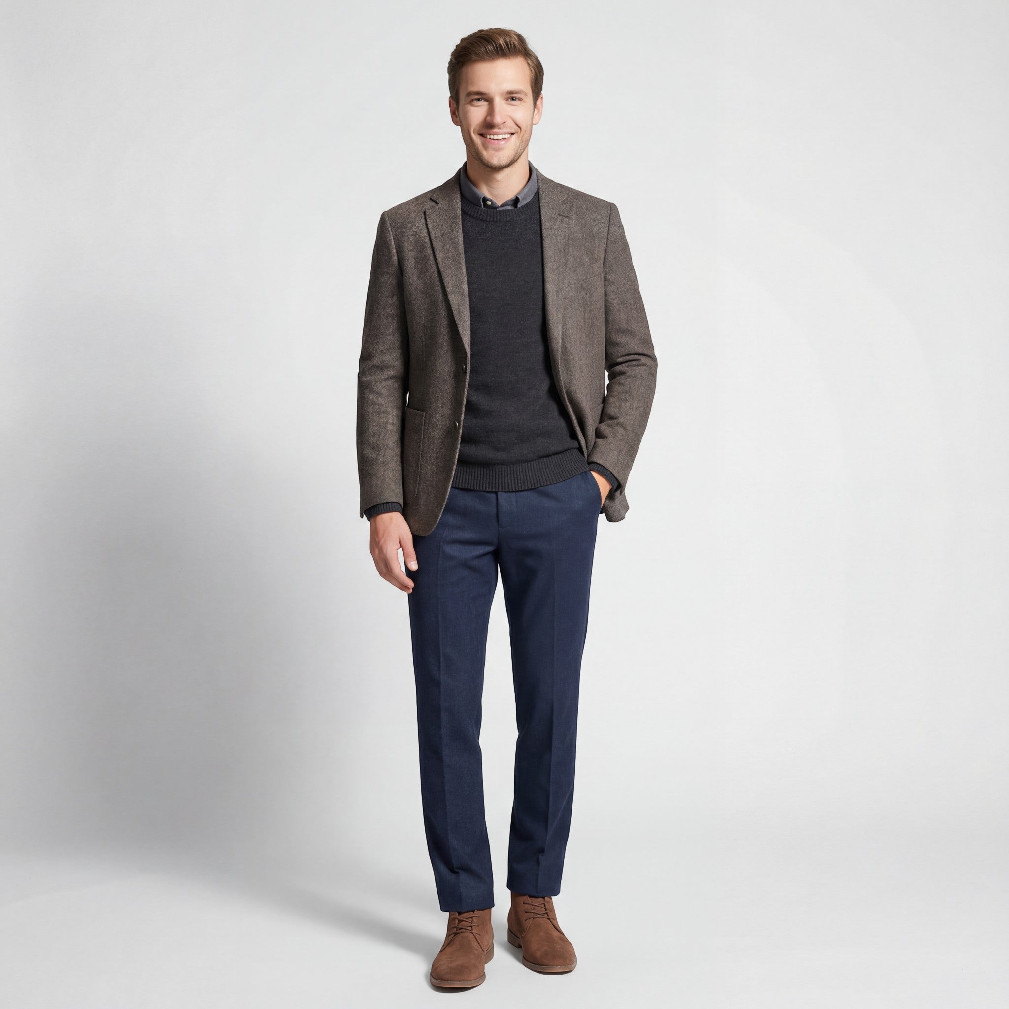 Riche | Bottes hautes en daim homme – robustes, polyvalentes, intemporelles