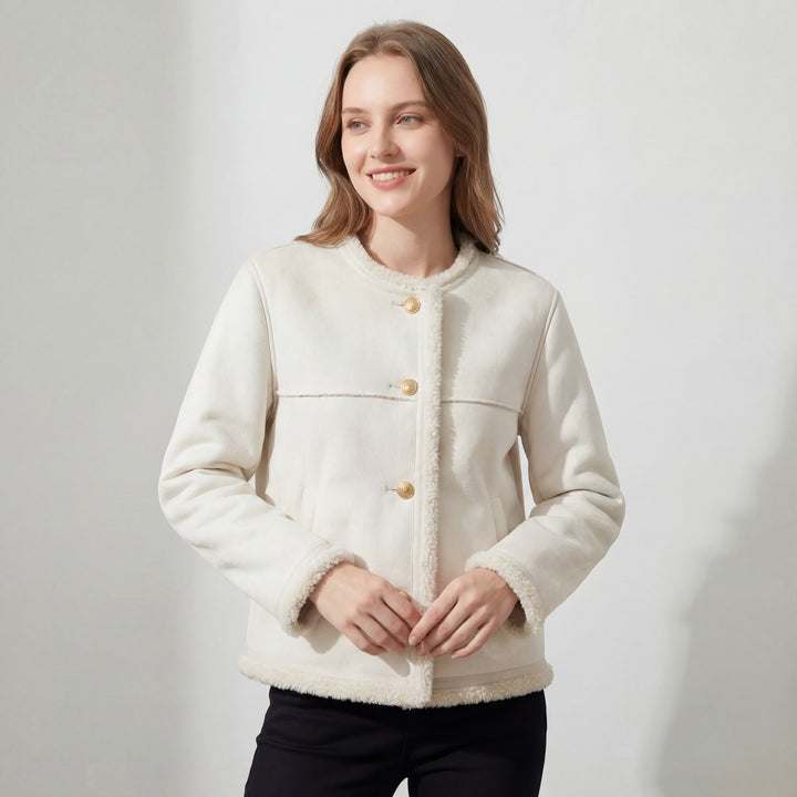 Riche | Women's lambswool shearling coat