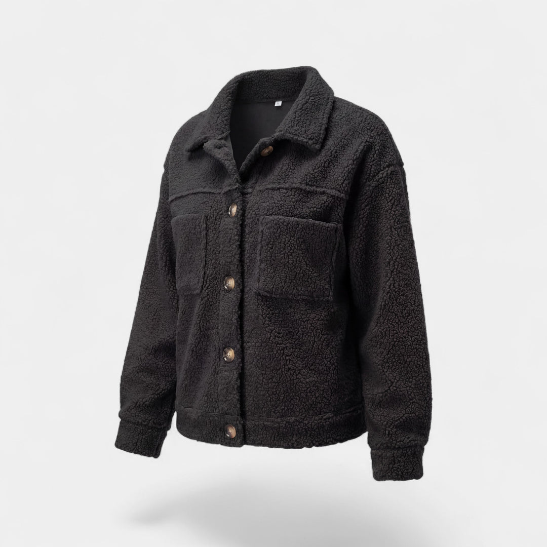 Riche | Veste femme en laine d’agneau