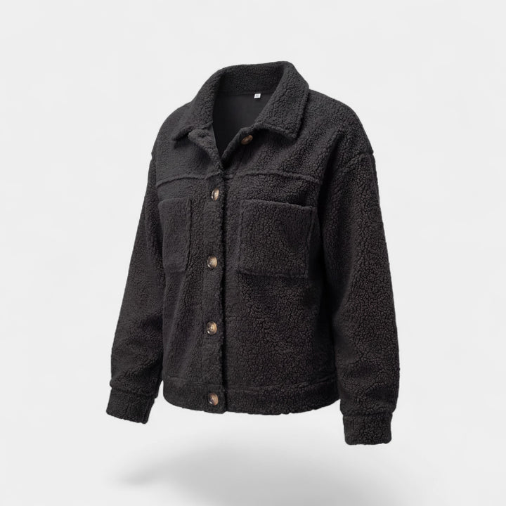 Riche | Veste femme en laine d’agneau