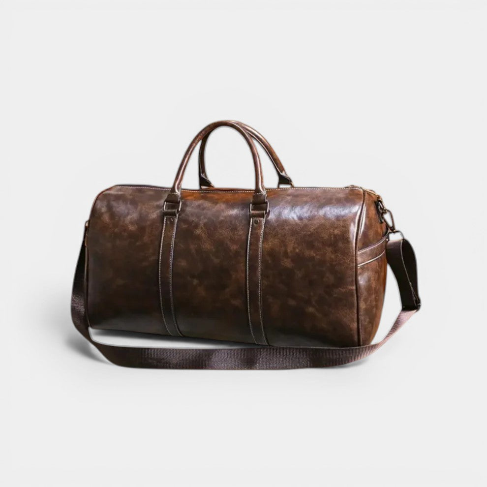 Riche | Weekender-rejsetaske i læder til mænd