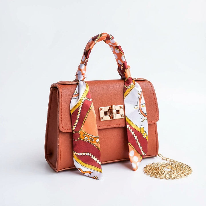Women's mini leather handbag – Removable shoulder strap