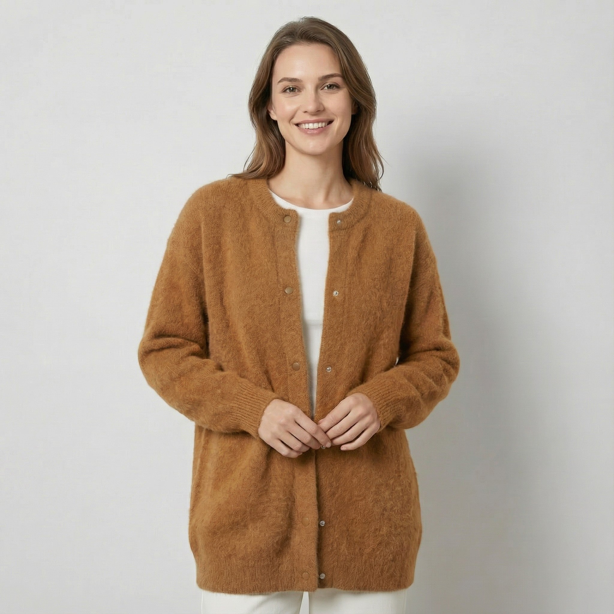 Riche | Veste femme en maille laine