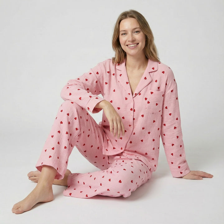Riche | Ensemble pyjama femme en coton