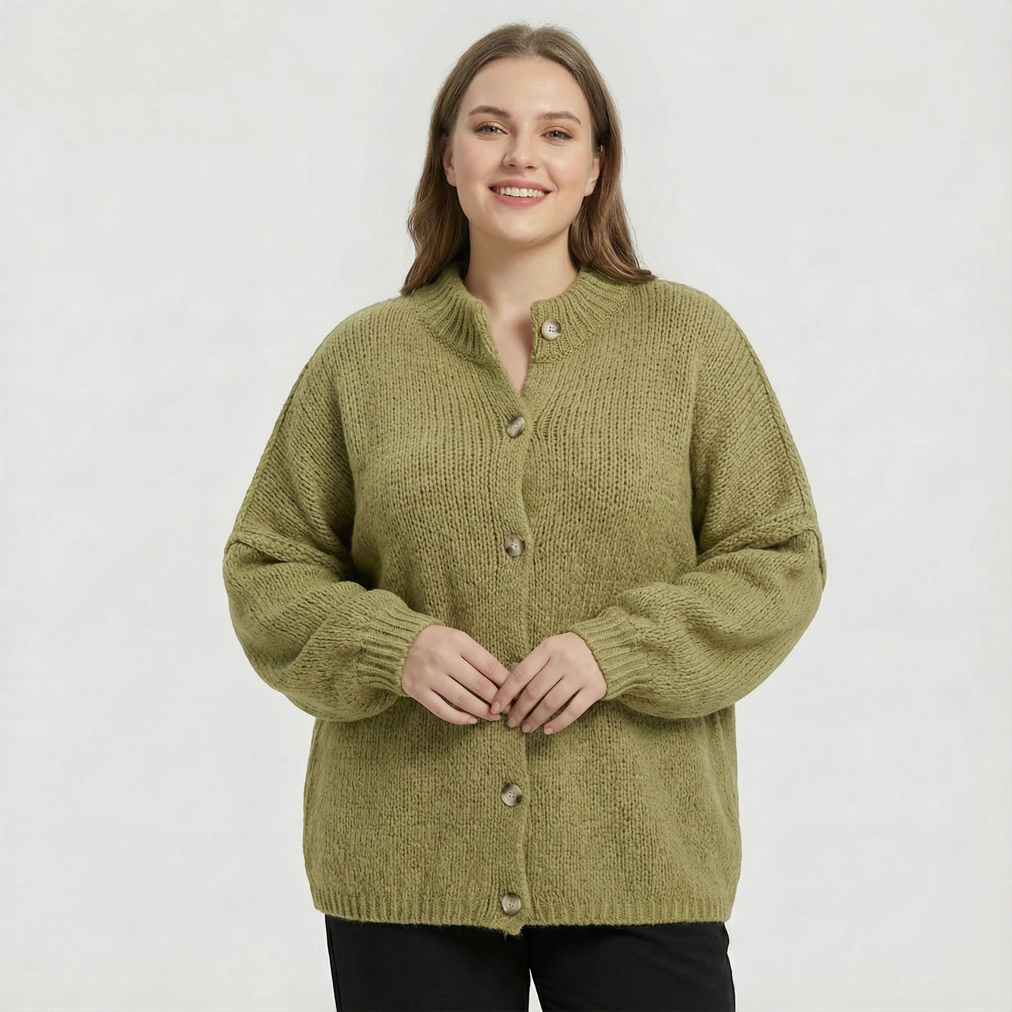 Riche | Cardigan femme en laine tricotée