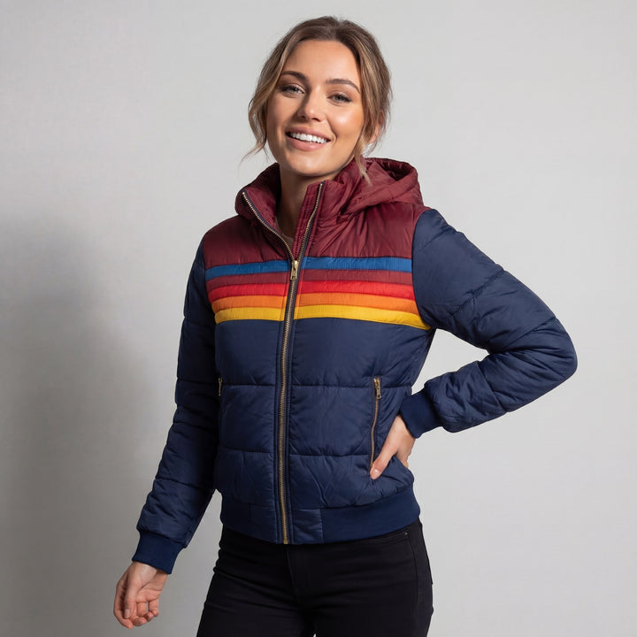 Riche | Veste à capuche en coton raffiné pour femme