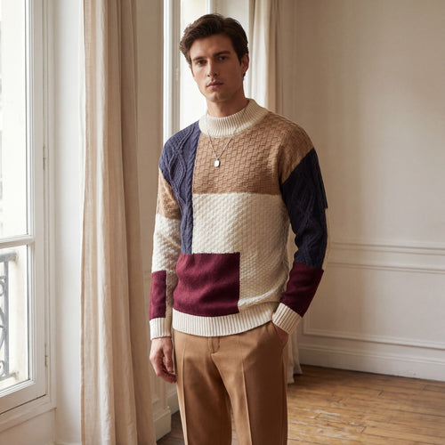 Riche | Pull homme en maille raffinée
