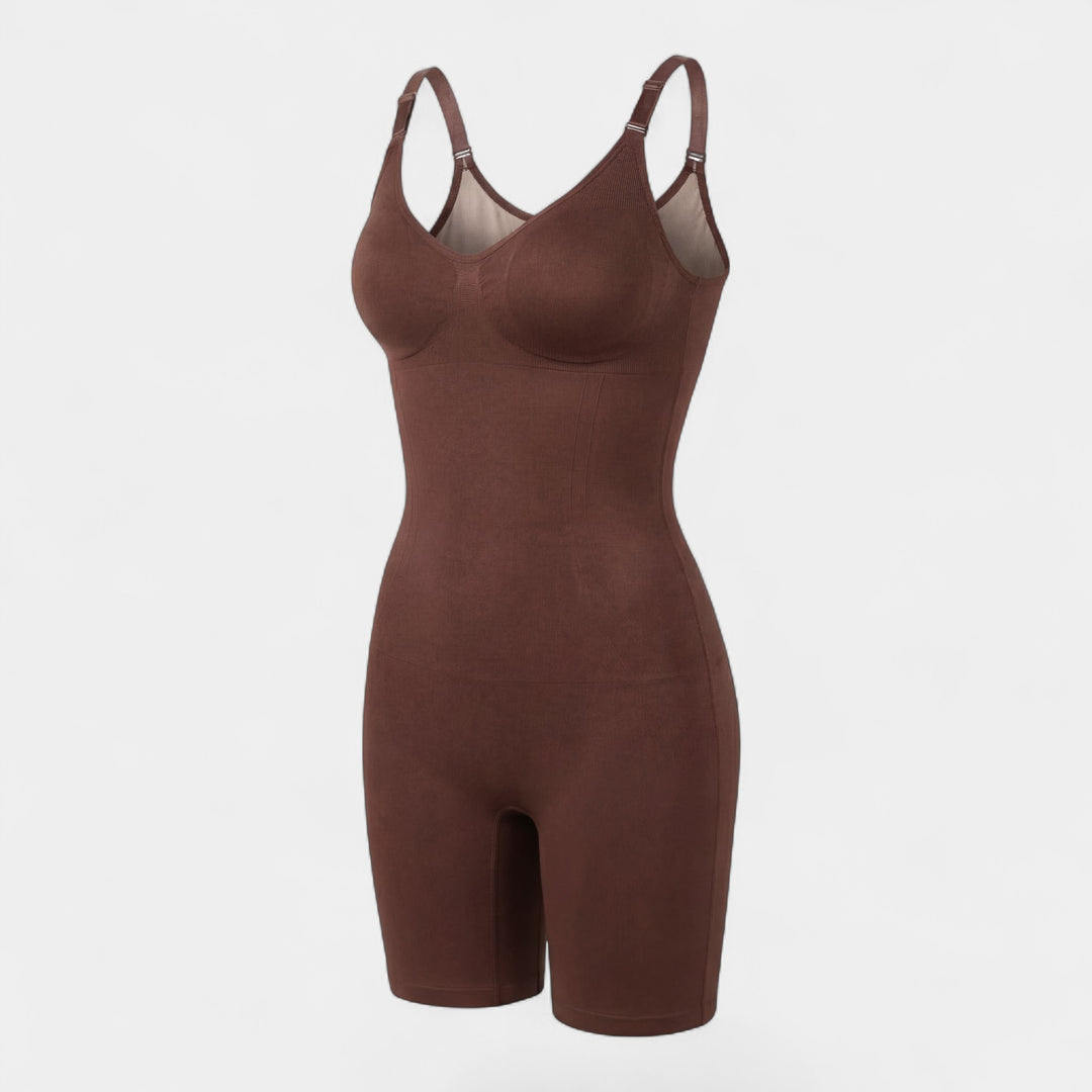 Body gainant femme en nylon – Maintien sculptant intégral