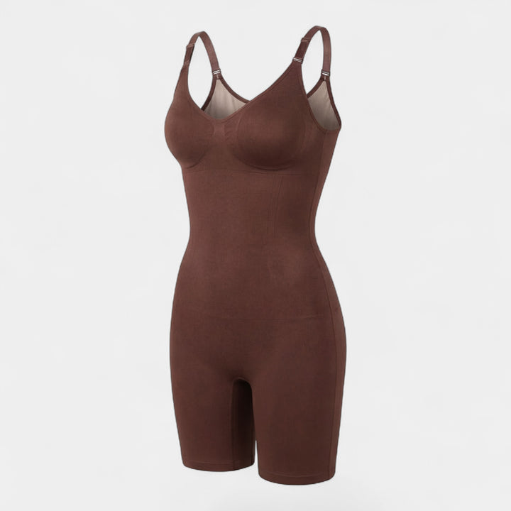 Body gainant femme en nylon – Maintien sculptant intégral