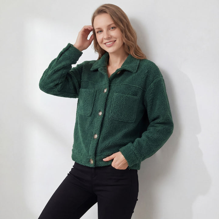 Riche | Veste femme en laine d’agneau