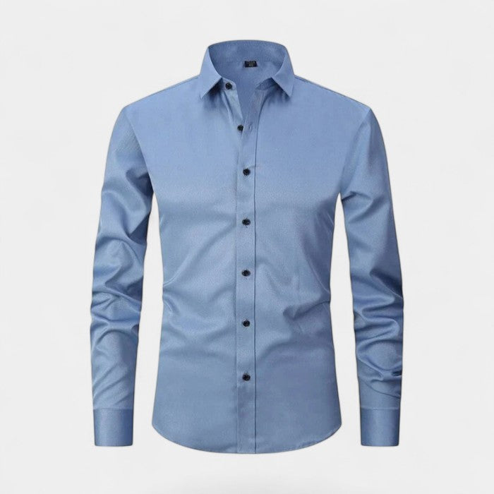 Riche | Men's Slim-Fit, Form-Fitting, Wrinkle-Resistant Shirt