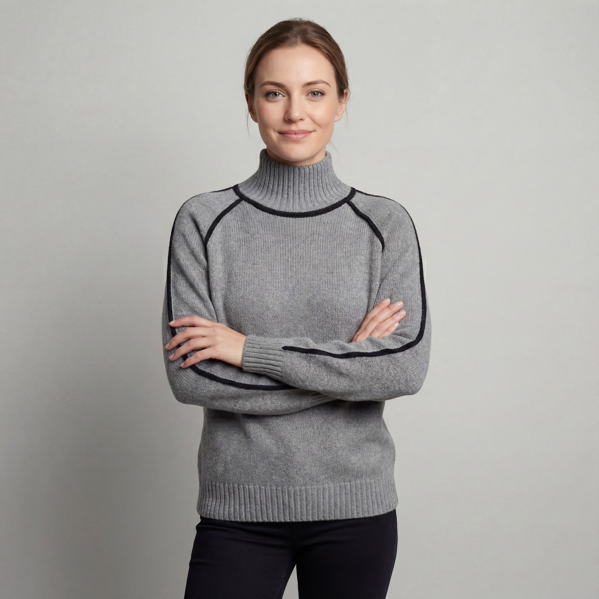 Riche | Pull femme en maille héritage moderne