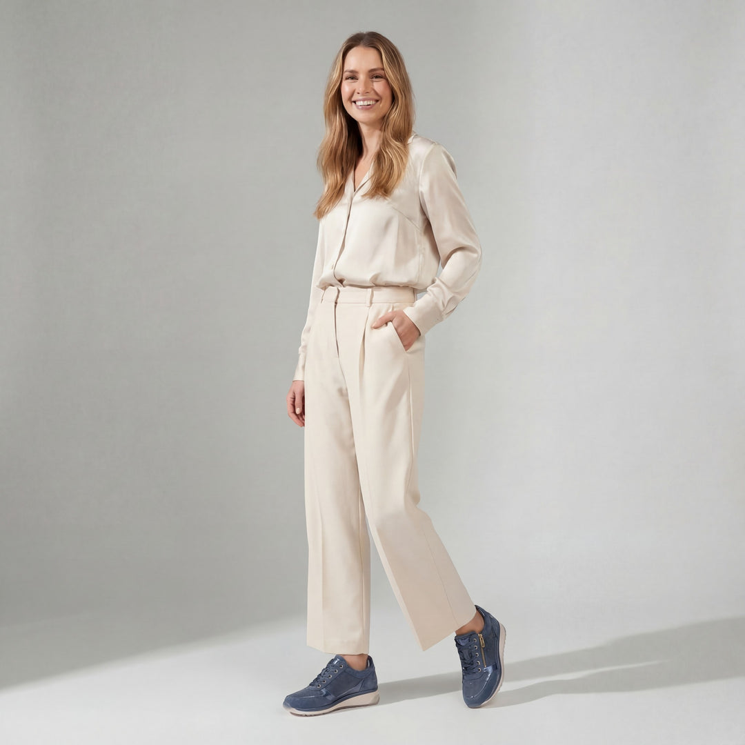Riche | Platform-sneakers i læder til kvinder