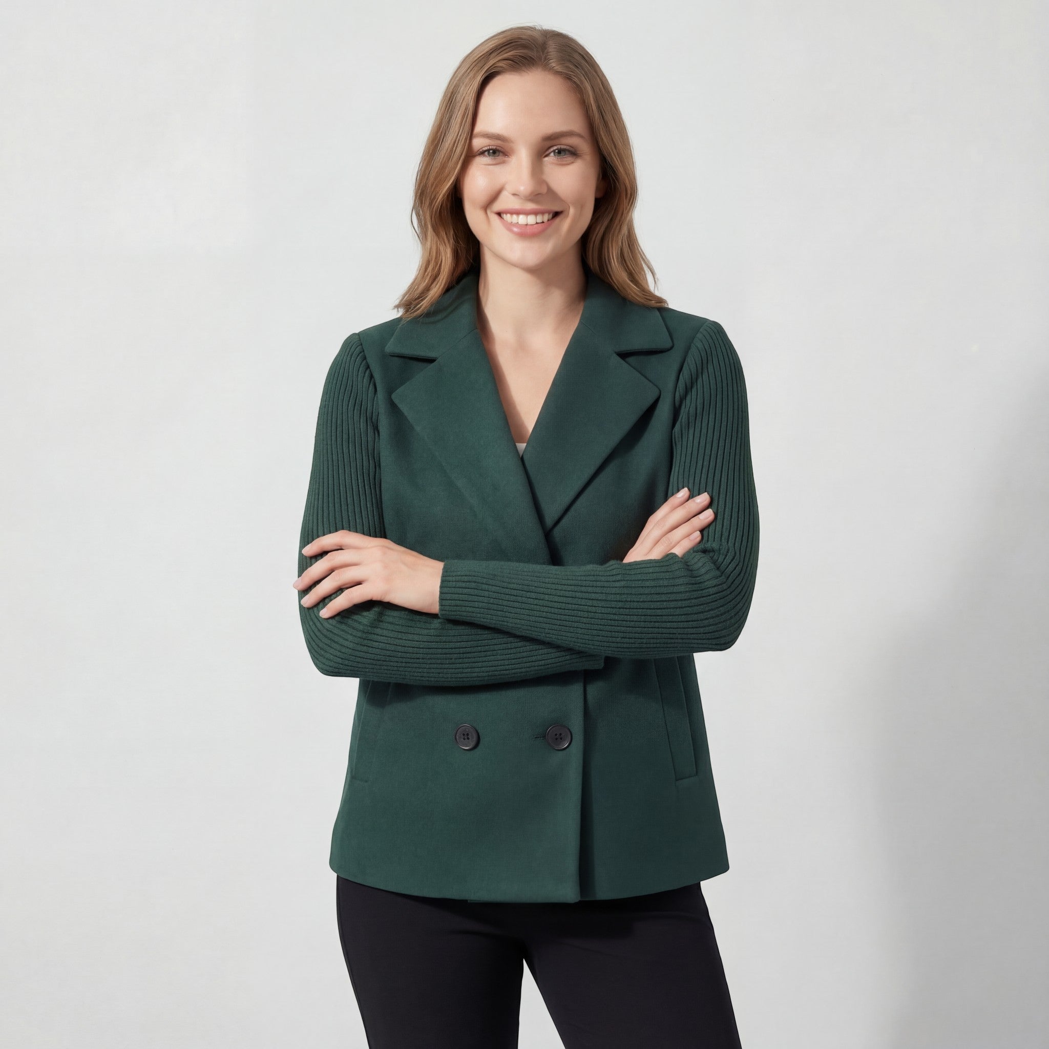 Riche | Manteau femme en laine double boutonnage