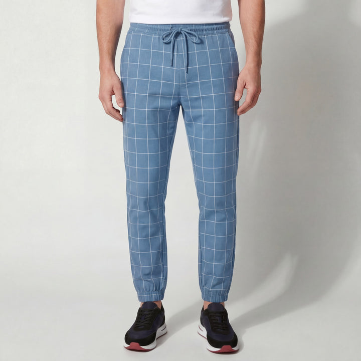 Riche | Karierte Herrenhose aus Baumwolle