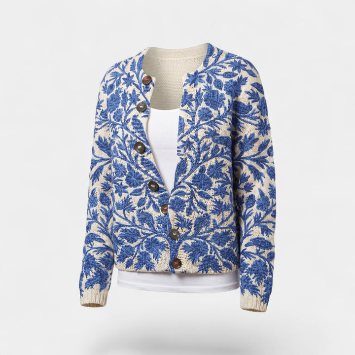 Lightweight women's knit cardigan – Relaxed fit with buttons