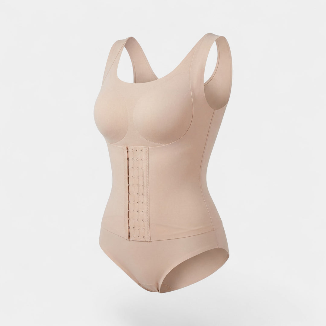 Débardeur gainant femme en nylon – Compression ferme effet sculptant
