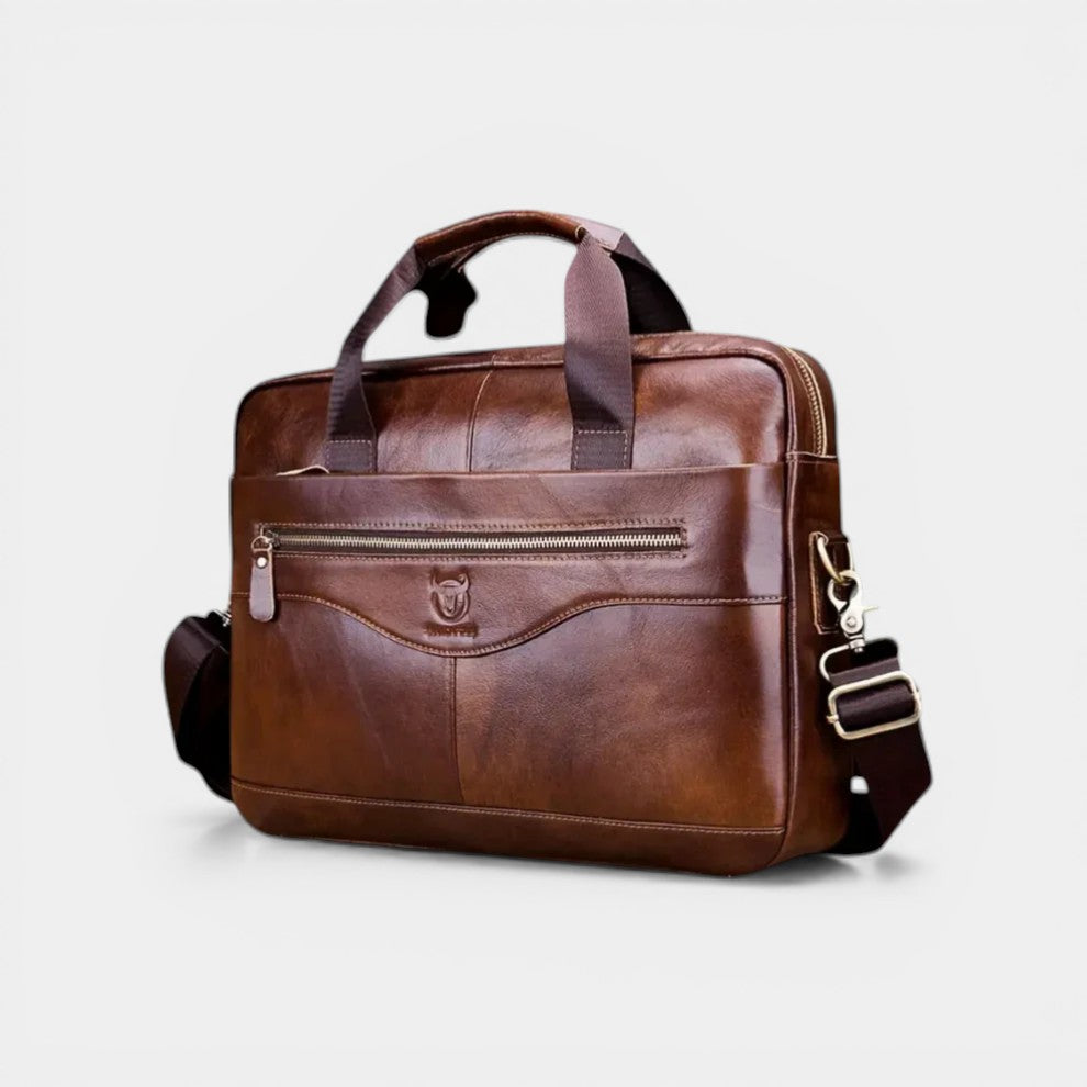 Riche | Messenger dokumentmappe i okselæder til mænd