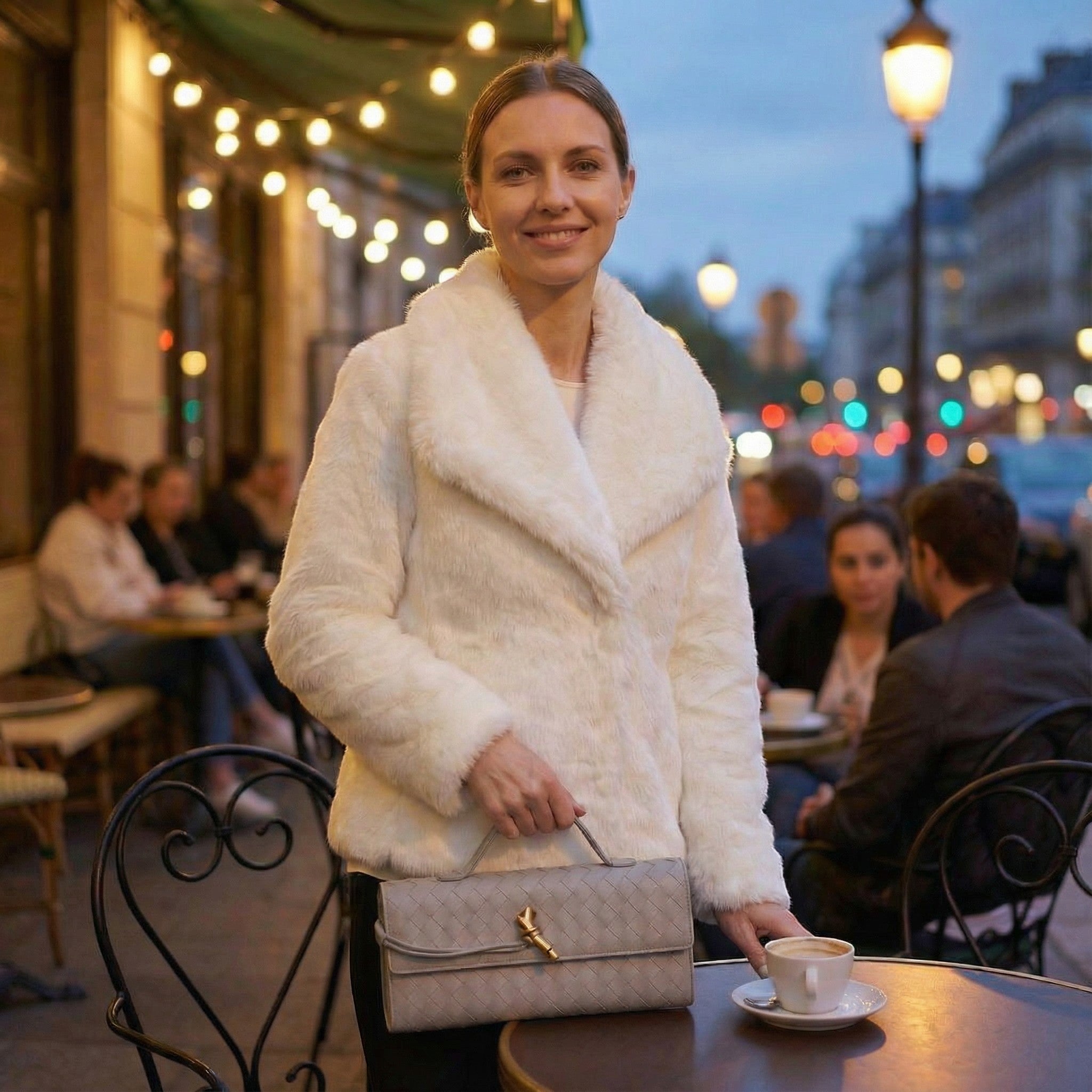 Riche | Sac pochette femme en cuir