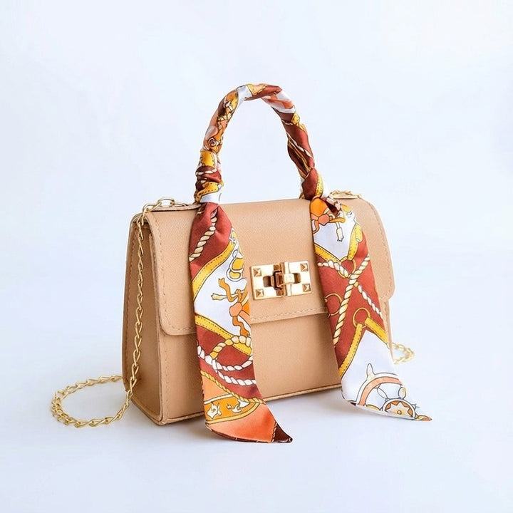 Women's mini leather handbag – Removable shoulder strap