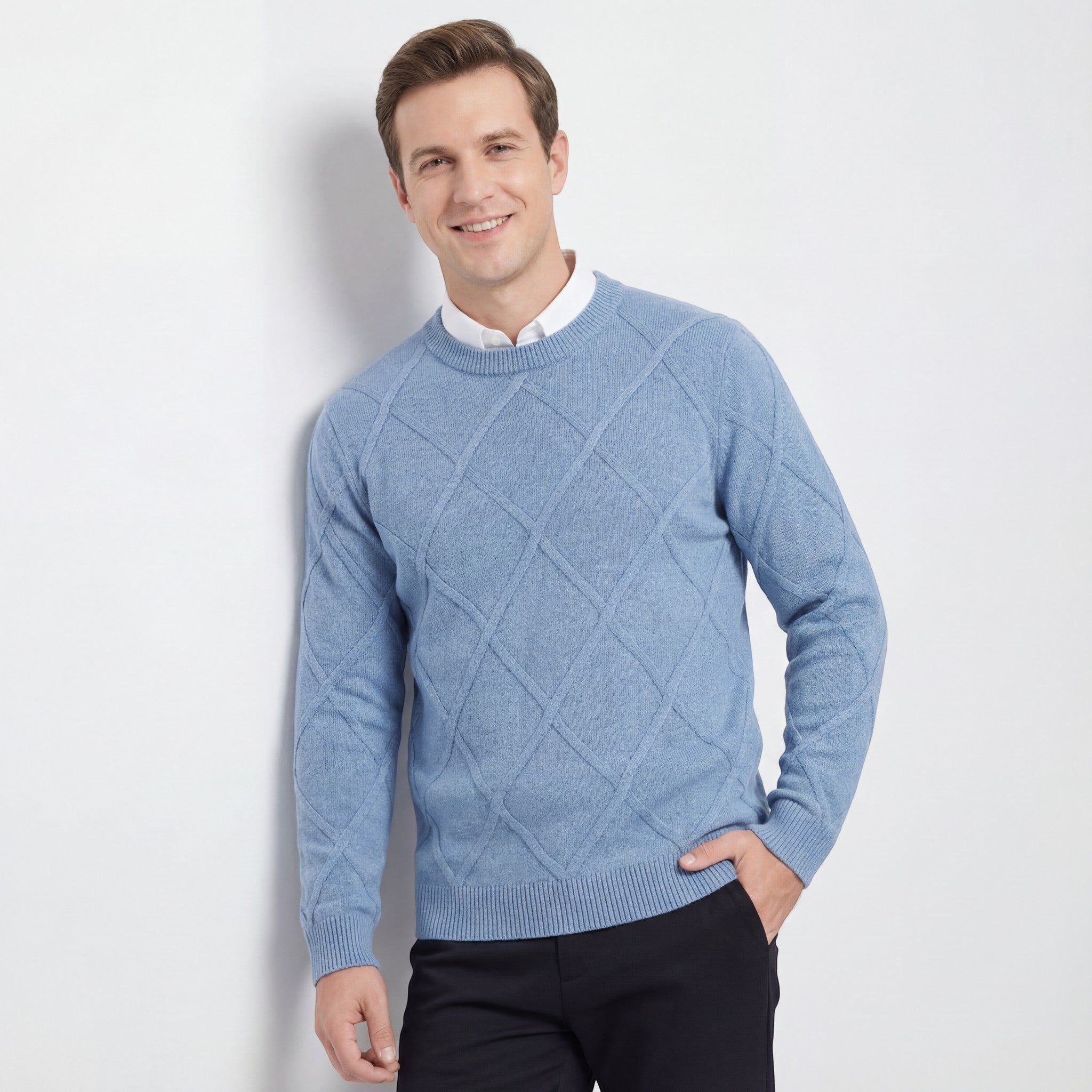 Riche | Pull en laine fine homme
