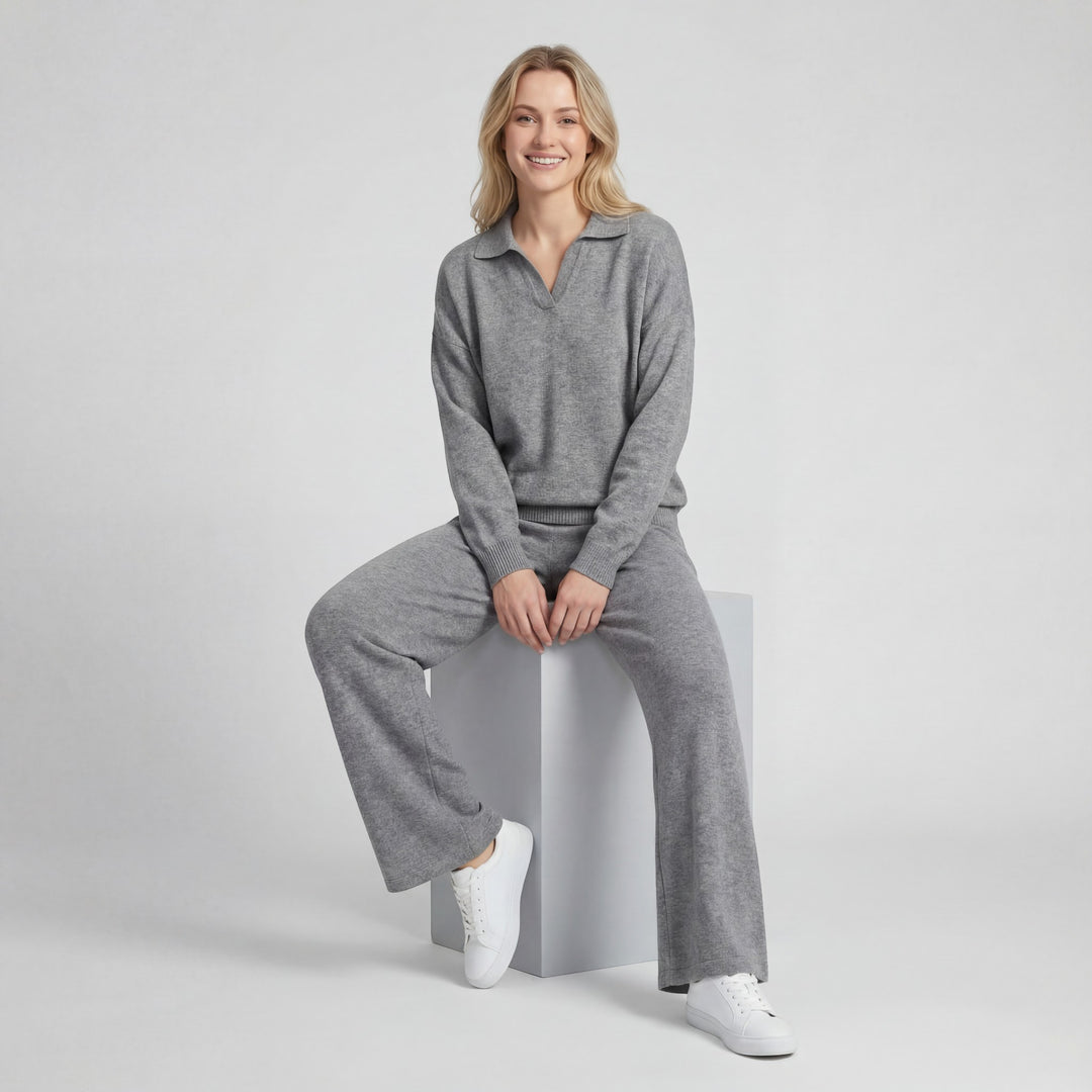 Riche | Ensemble en maille deux pièces pour femme