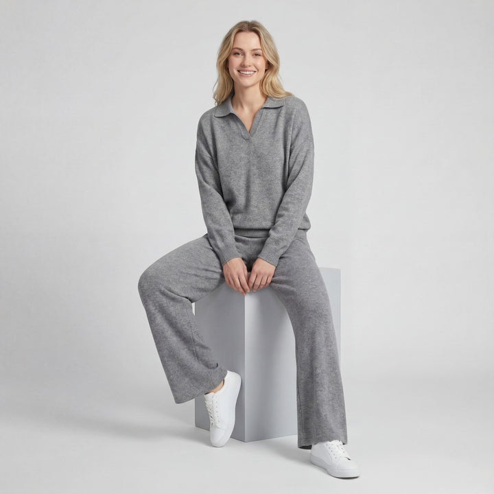 Riche | Ensemble en maille deux pièces pour femme