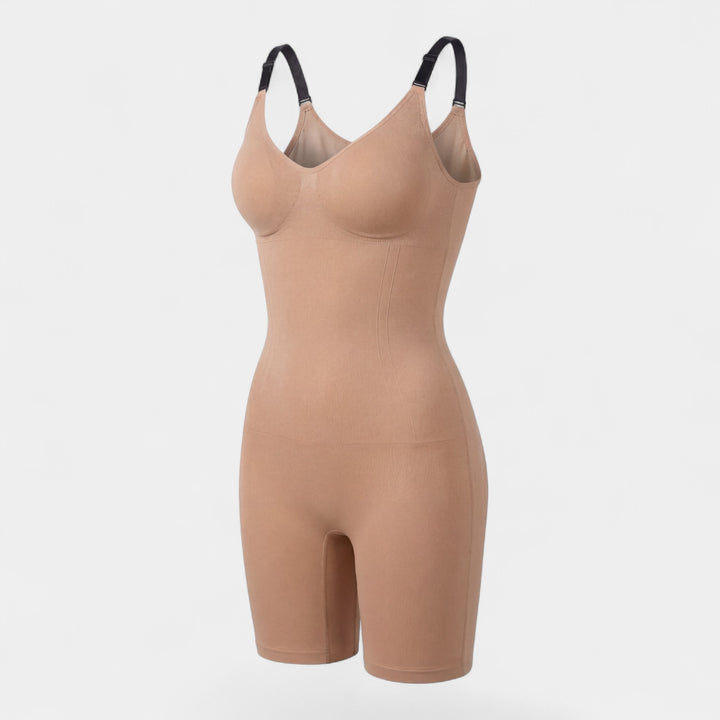 Body gainant femme en nylon – Maintien sculptant intégral
