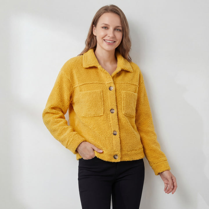 Riche | Veste femme en laine d’agneau