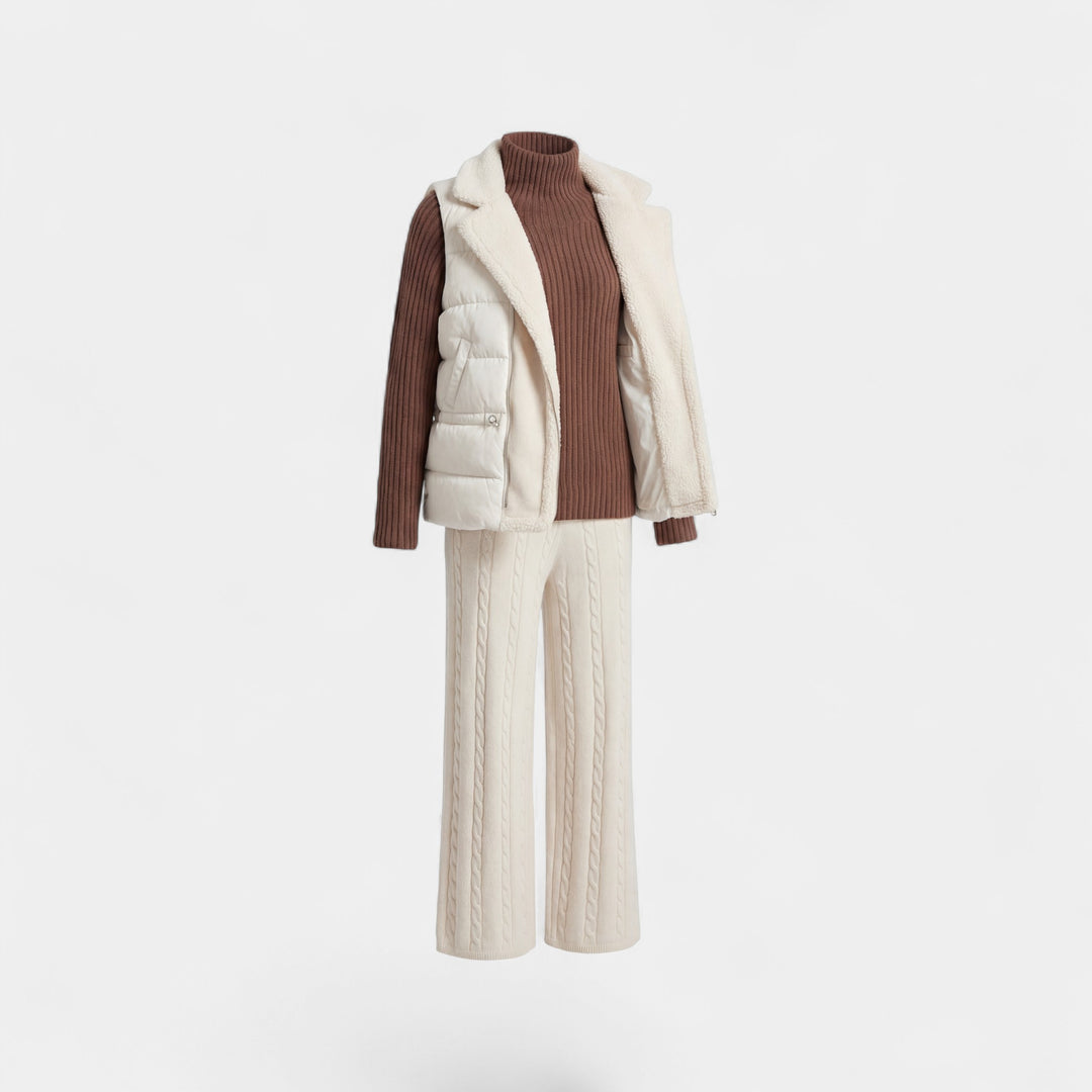 Riche | Ensemble trois pièces femme en maille