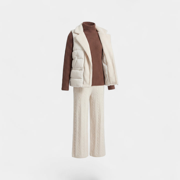 Riche | Ensemble trois pièces femme en maille