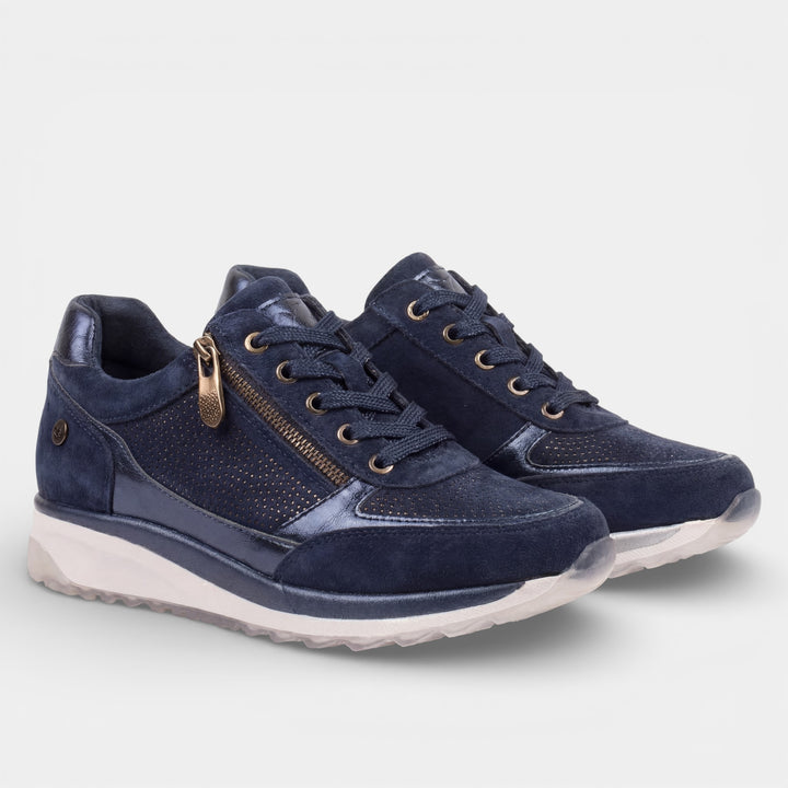 Riche | Platform-sneakers i læder til kvinder