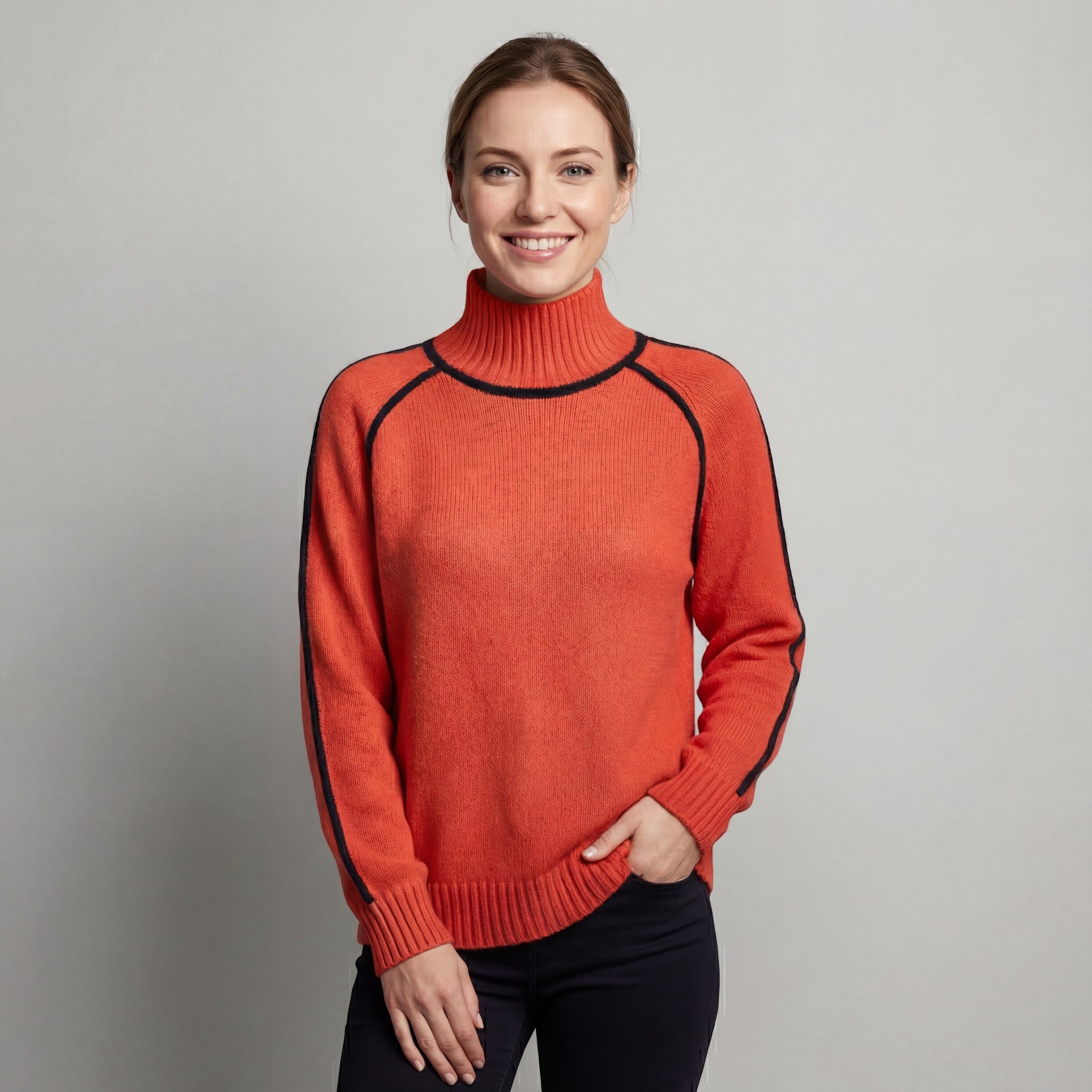 Riche | Pull femme en maille héritage moderne