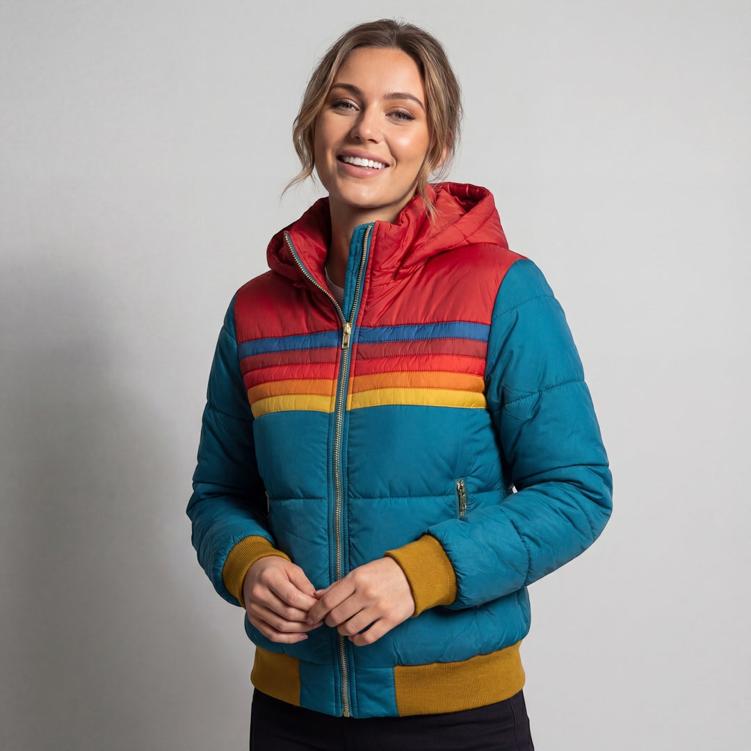 Riche | Veste à capuche en coton raffiné pour femme