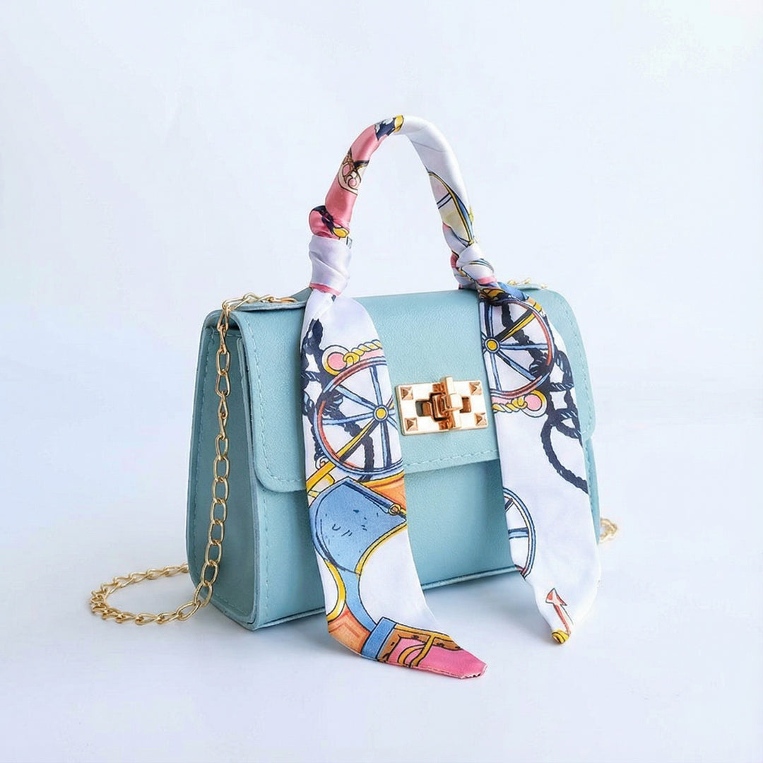 Women's mini leather handbag – Removable shoulder strap