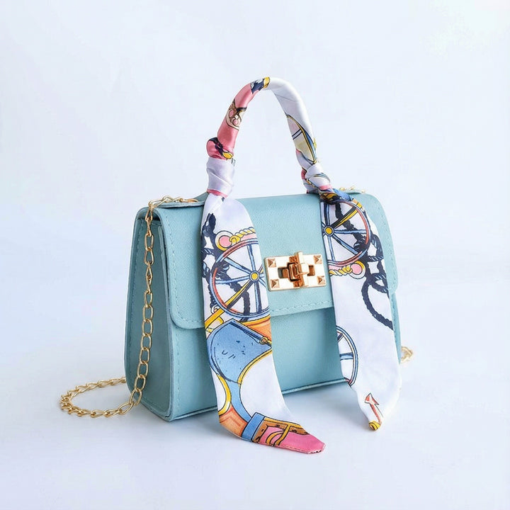 Women's mini leather handbag – Removable shoulder strap