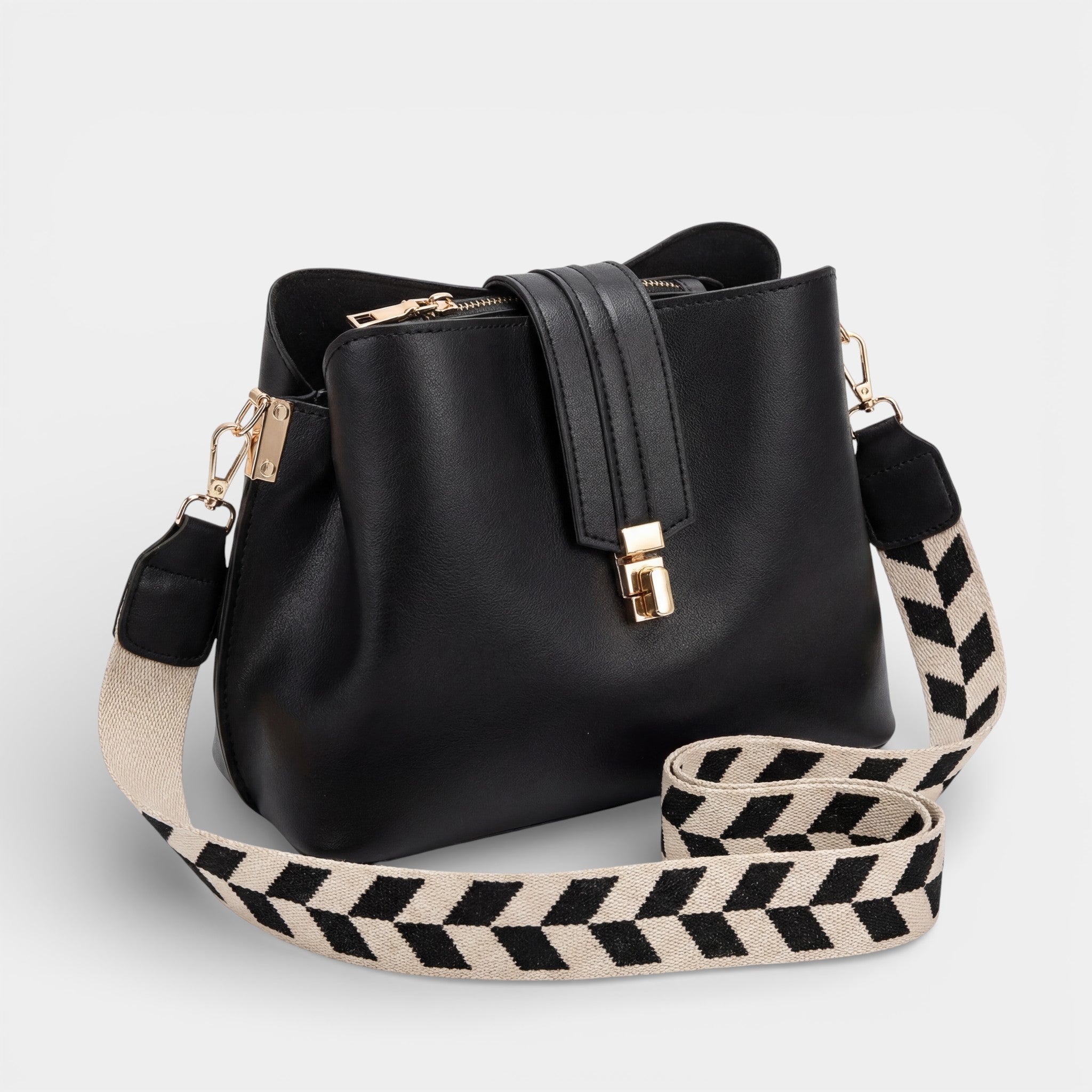 Riche | Sac seau structuré femme