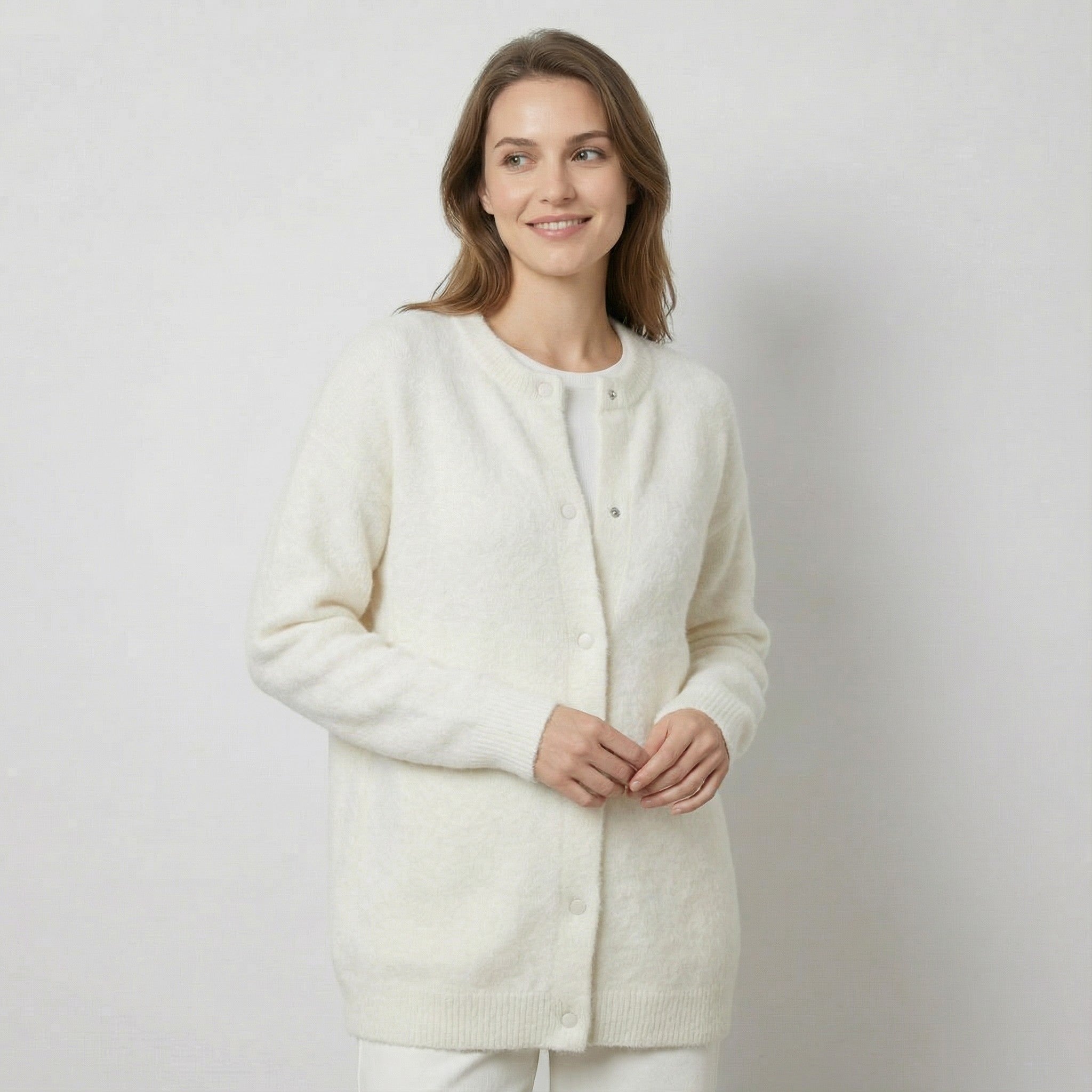 Riche | Veste femme en maille laine