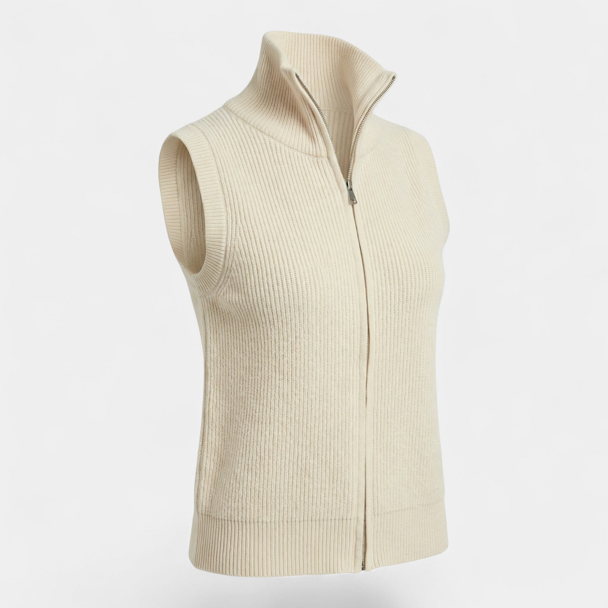 Riche | Gilet col roulé en cachemire pour femme