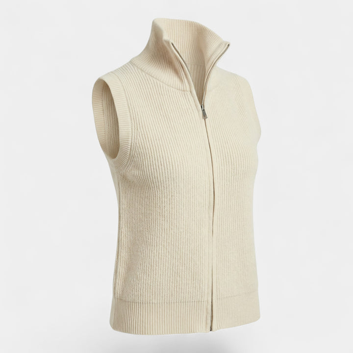 Riche | Women's cashmere turtleneck cardigan