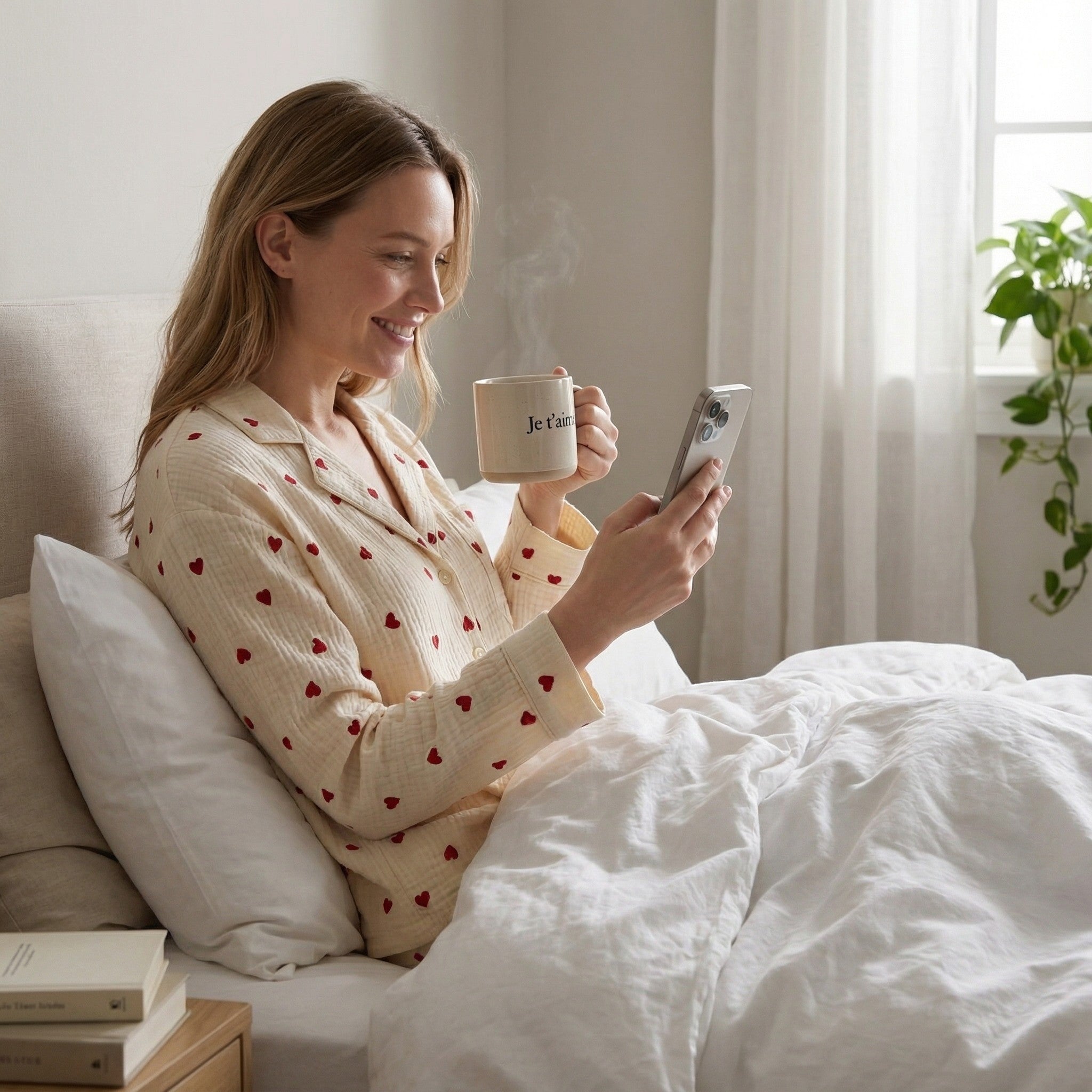 Riche | Ensemble pyjama femme en coton