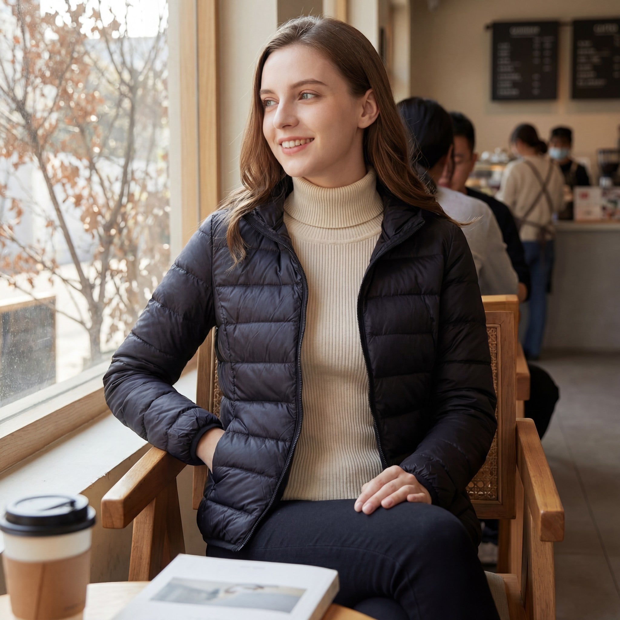 Riche | Veste légère à capuche femme