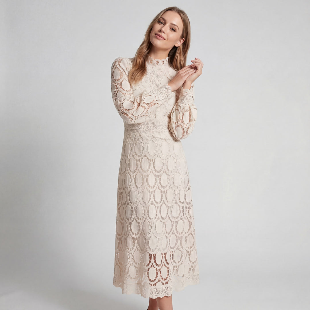 Riche | Robe longue femme en coton fin